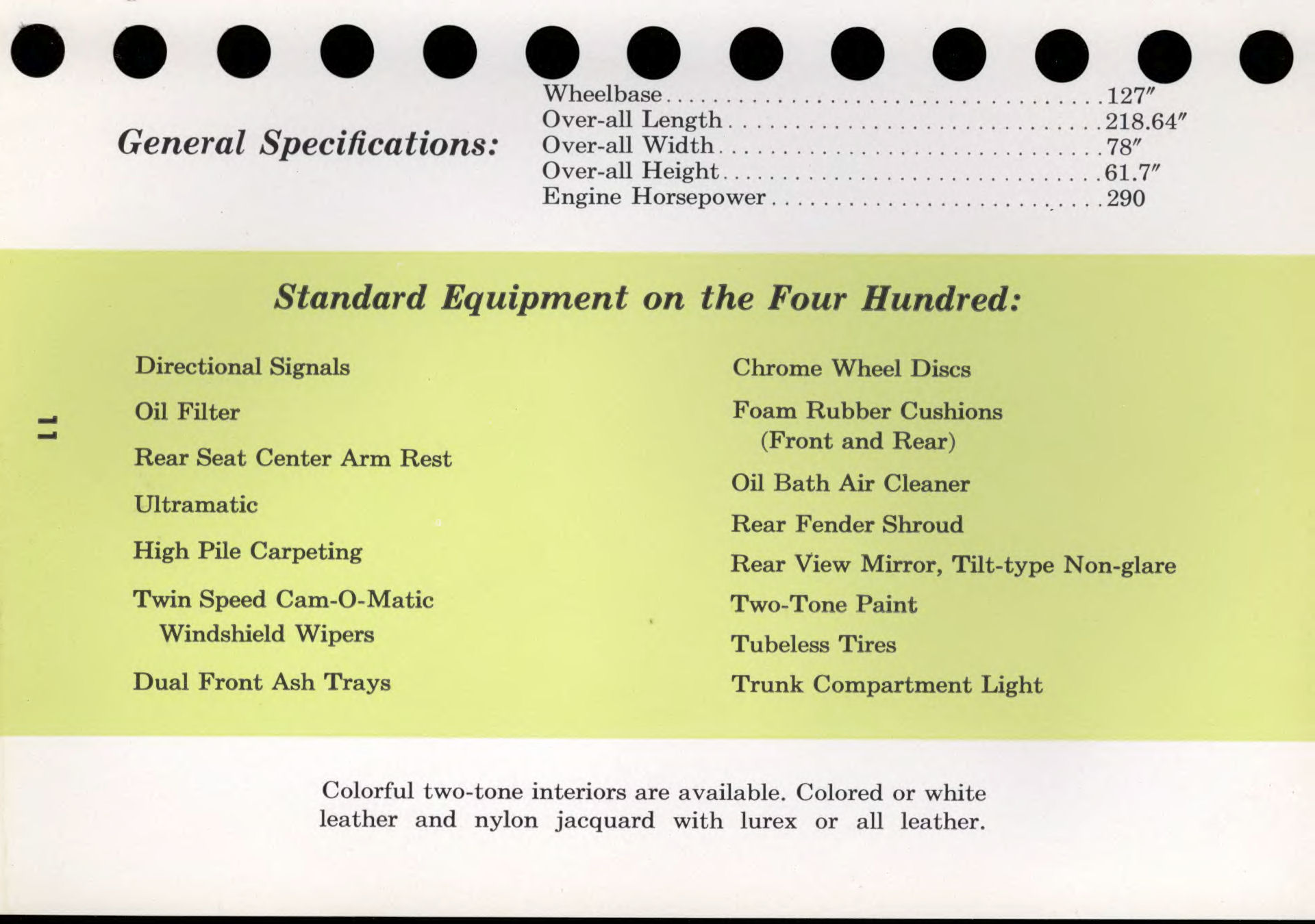 1956 Packard Data Book Page 63